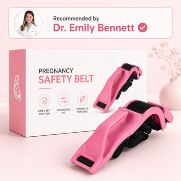 Pregnancy Safety Belt – Adjustable Car Seat Belt Positioning Aid